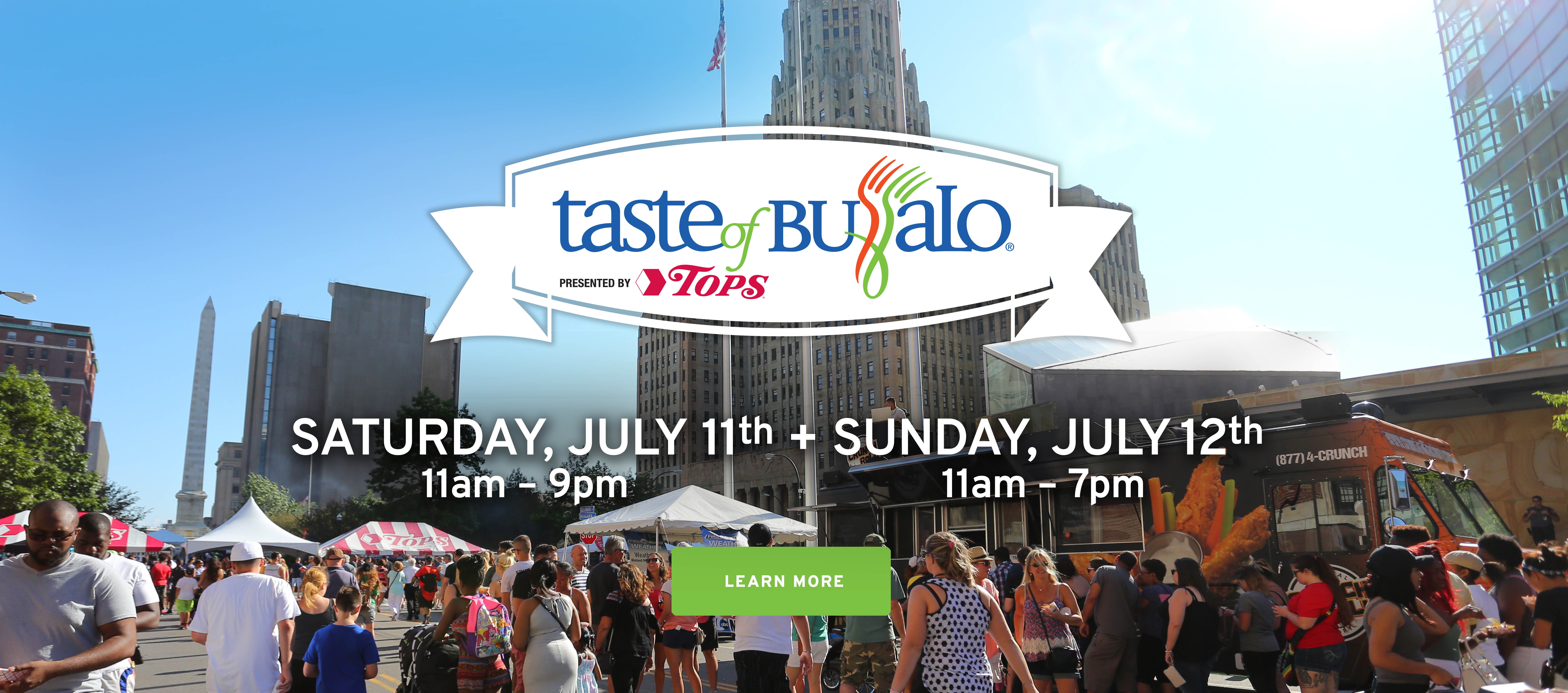 The Largest TwoDay Food Festival Taste of Buffalo Buffalo, New York