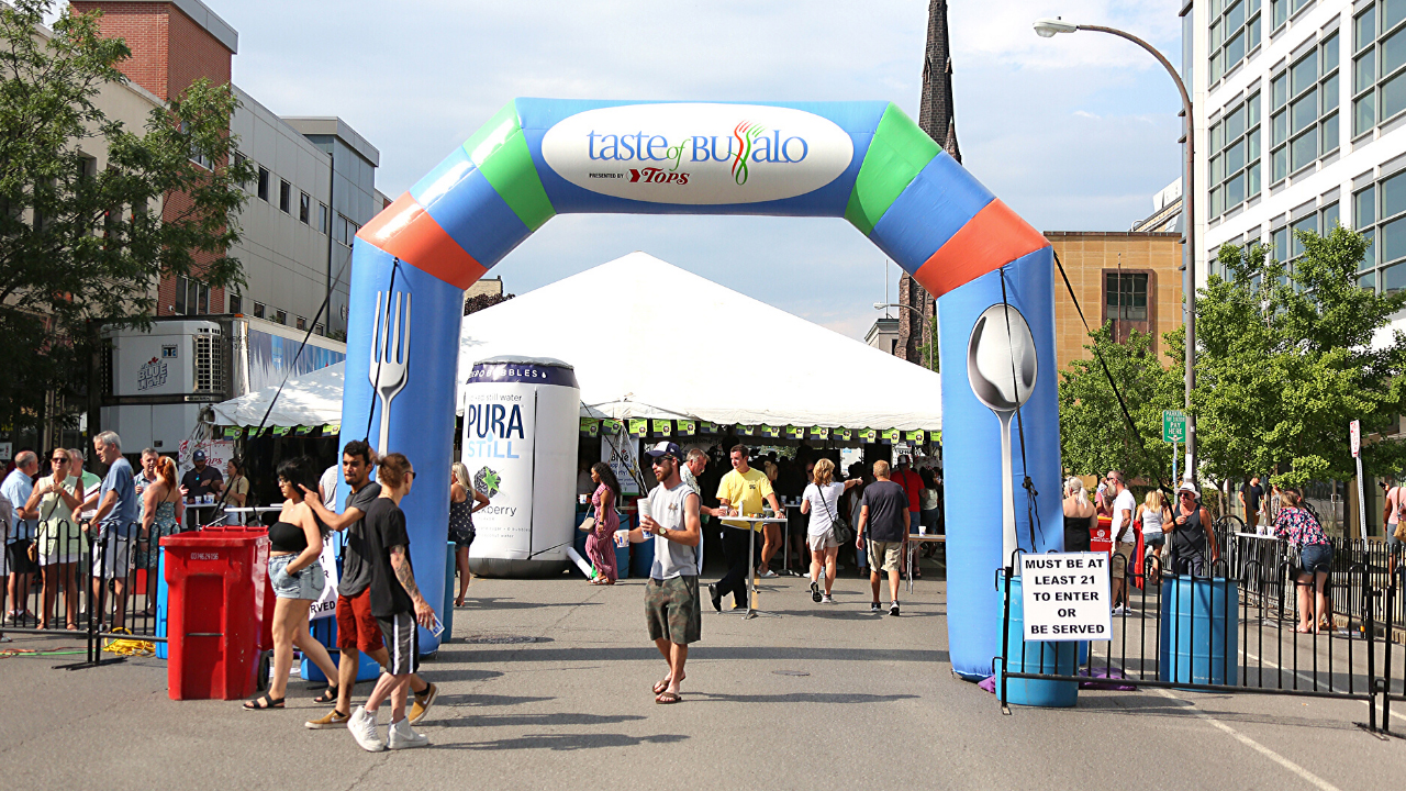 One of the Nation's Largest Food Festivals - Taste Of Buffalo - Buffalo,  New York